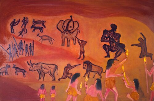 Cazador cazado,¨ futuro de la IA? by Gustavo de Leon, 絵画 for Sale on Singulart