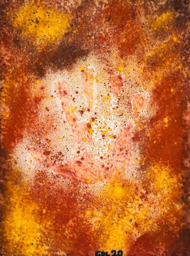 La mano en la cueva van Gustavo de Leon, Schilderij te koop op Singulart
