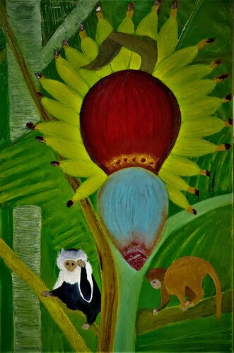 Banano van Gustavo de Leon, Schilderij te koop op Singulart