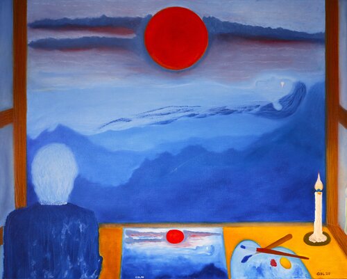 Sueños andinos di Gustavo de Leon, Pittura in vendita su Singulart