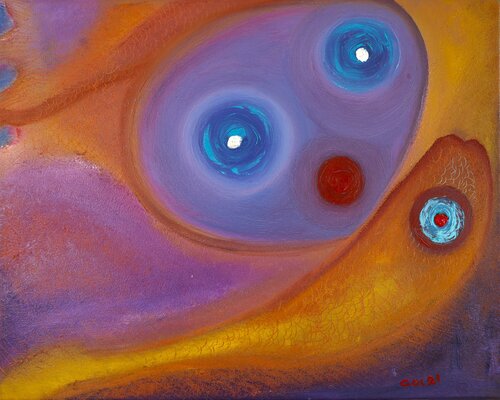 Amor marino van Gustavo de Leon, Schilderij te koop op Singulart