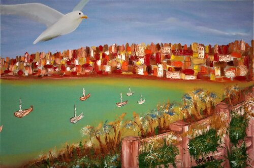 Ria de Aldan-Vigo von Gustavo de Leon, Malerei kaufen auf Singulart