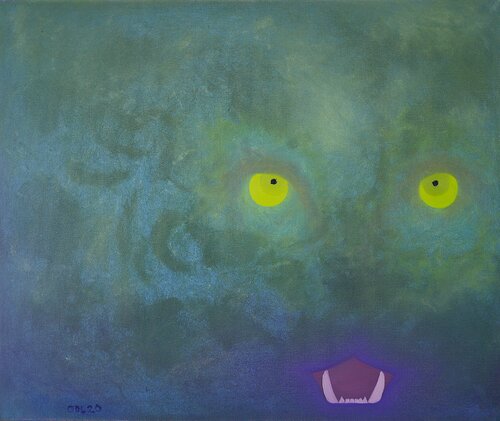 Al acecho by Gustavo de Leon, Painting for Sale on Singulart