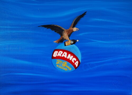 Fernet Branca by Gustavo de Leon, Painting for Sale on Singulart