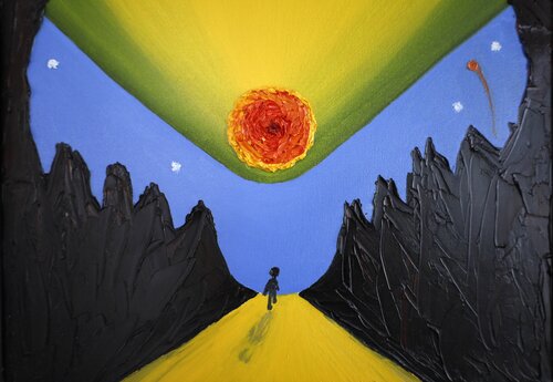 Destino van Gustavo de Leon, Schilderij te koop op Singulart