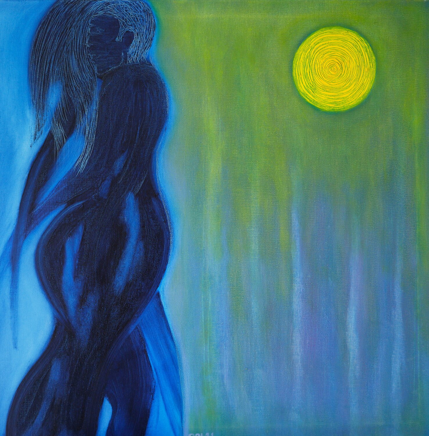 Tango bajo la luna. Gustavo de Leon