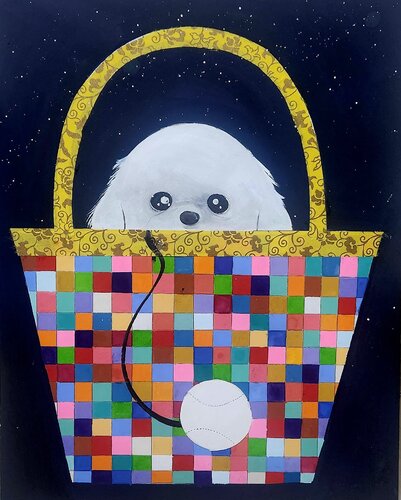 where am i von Jinkyeong An, Malerei kaufen auf Singulart