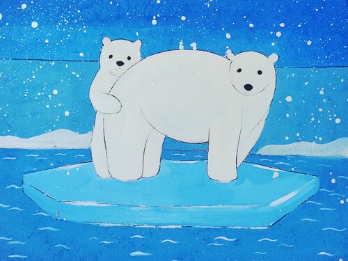 warmth in the winter de Jinkyeong An, Pintura a la venta en Singulart