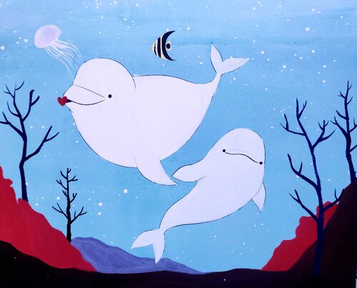 dream of veluga de Jinkyeong An, Pintura a la venta en Singulart