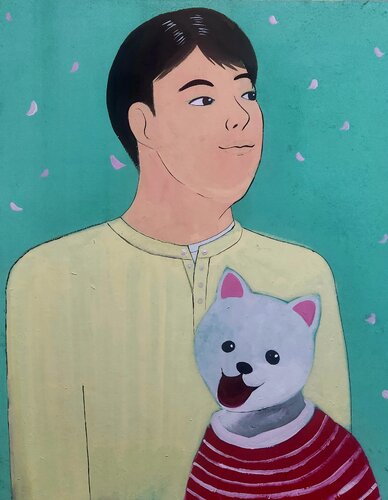 My family van Jinkyeong An, Schilderij te koop op Singulart
