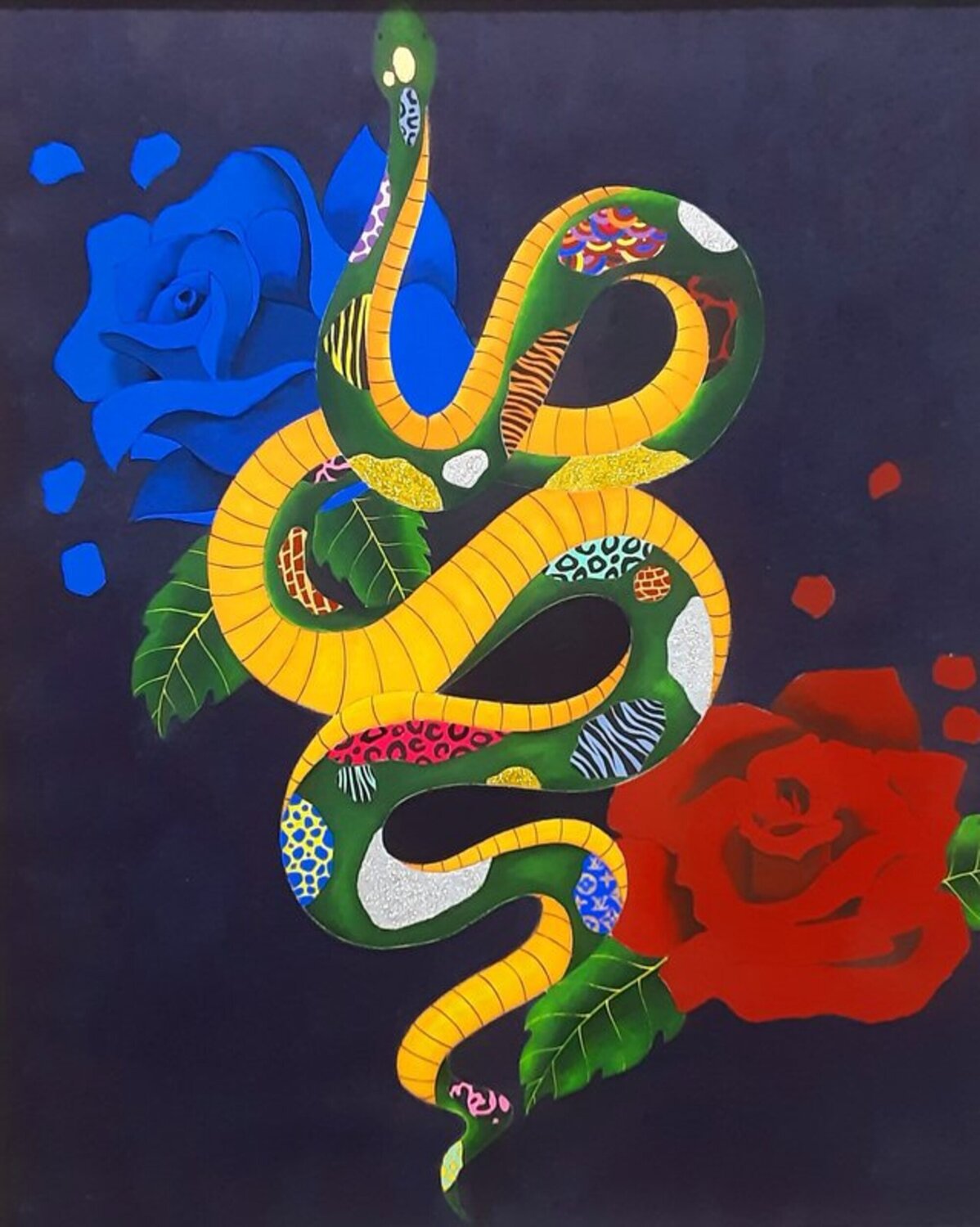 pattern snake Jinkyeong An