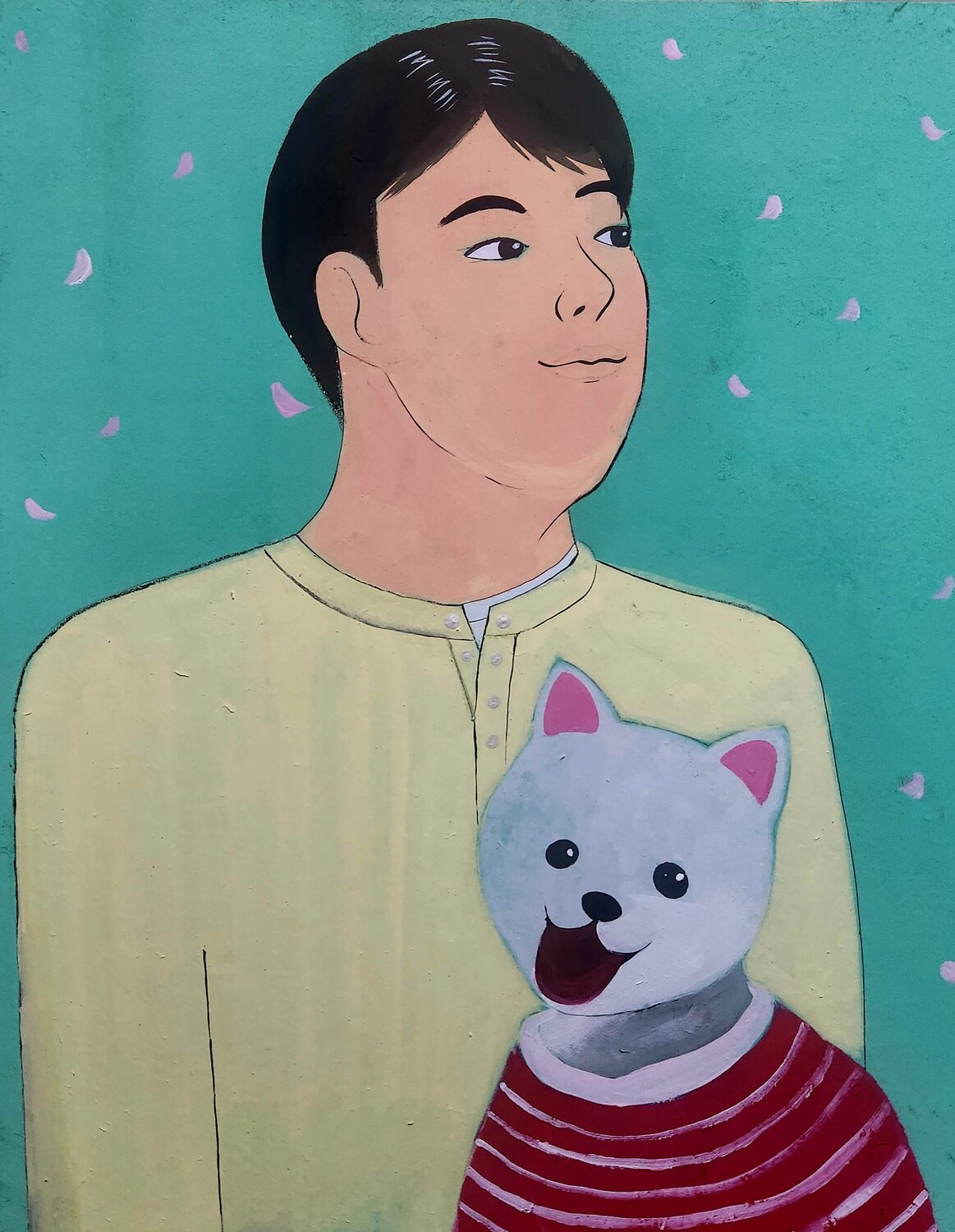 My family Jinkyeong An Origineel schilderij te koop