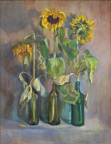 Sunflowers von Zoja Golubeva, Malerei kaufen auf Singulart