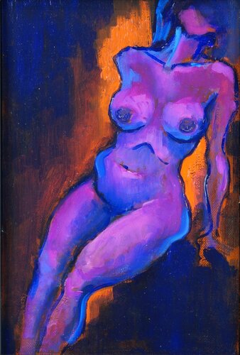Nude van Zoja Golubeva, Schilderij te koop op Singulart