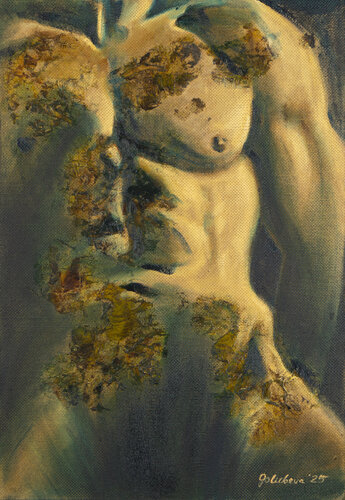 Flesh  IV van Zoja Golubeva, Schilderij te koop op Singulart