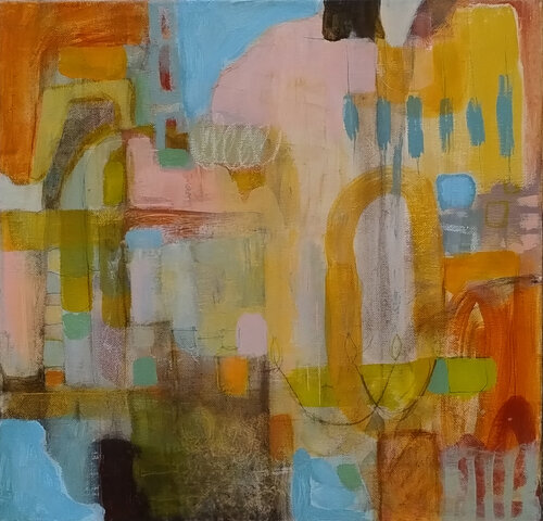 The light took a turn van Florentina-Maria Popescu, Schilderij te koop op Singulart