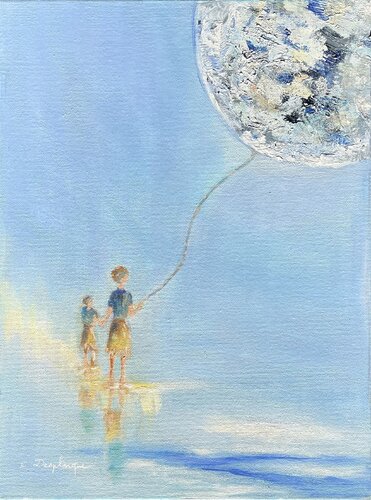 Liberté poétique 5 de Christine desplanque, Pintura a la venta en Singulart