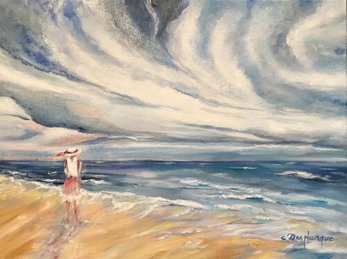 Liberté poétique 3 par Christine desplanque, Peinture en vente sur Singulart
