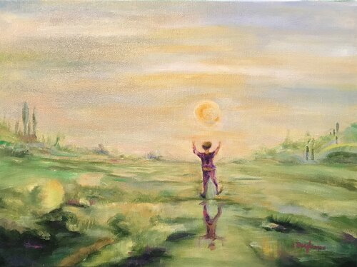 Liberté poétique 1 van Christine desplanque, Schilderij te koop op Singulart
