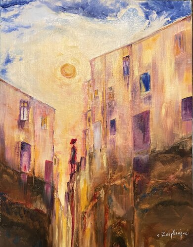 Liberté poétique 4 par Christine desplanque, Peinture en vente sur Singulart