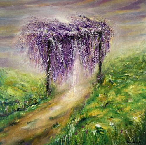 Le passage magique di Christine desplanque, Pittura in vendita su Singulart