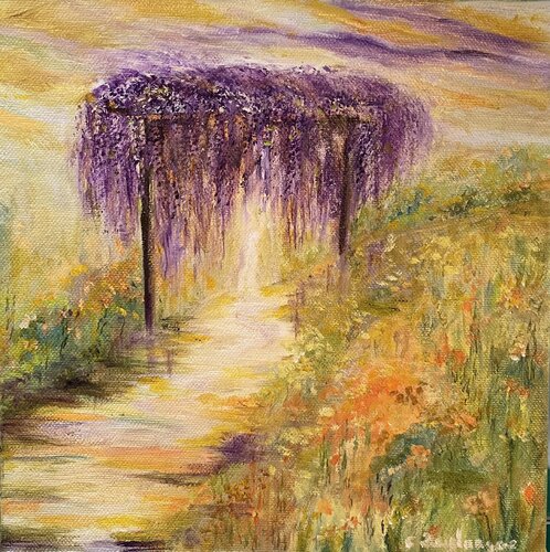 Petit passage magique van Christine desplanque, Schilderij te koop op Singulart
