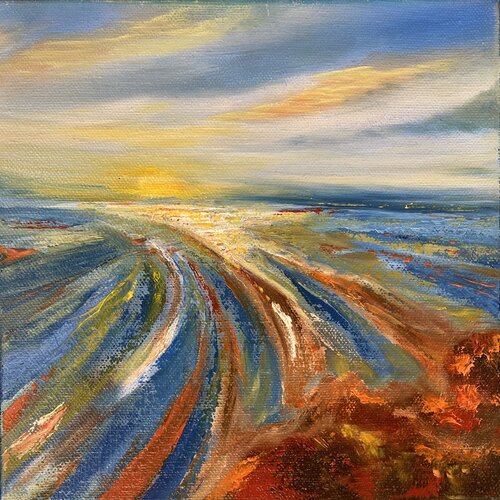 Evasion van Christine desplanque, Schilderij te koop op Singulart