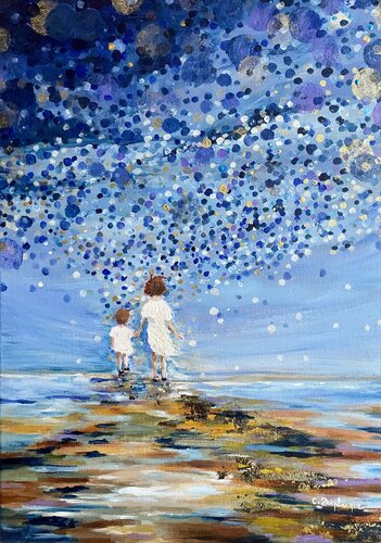 Ensemble di Christine desplanque, Pittura in vendita su Singulart