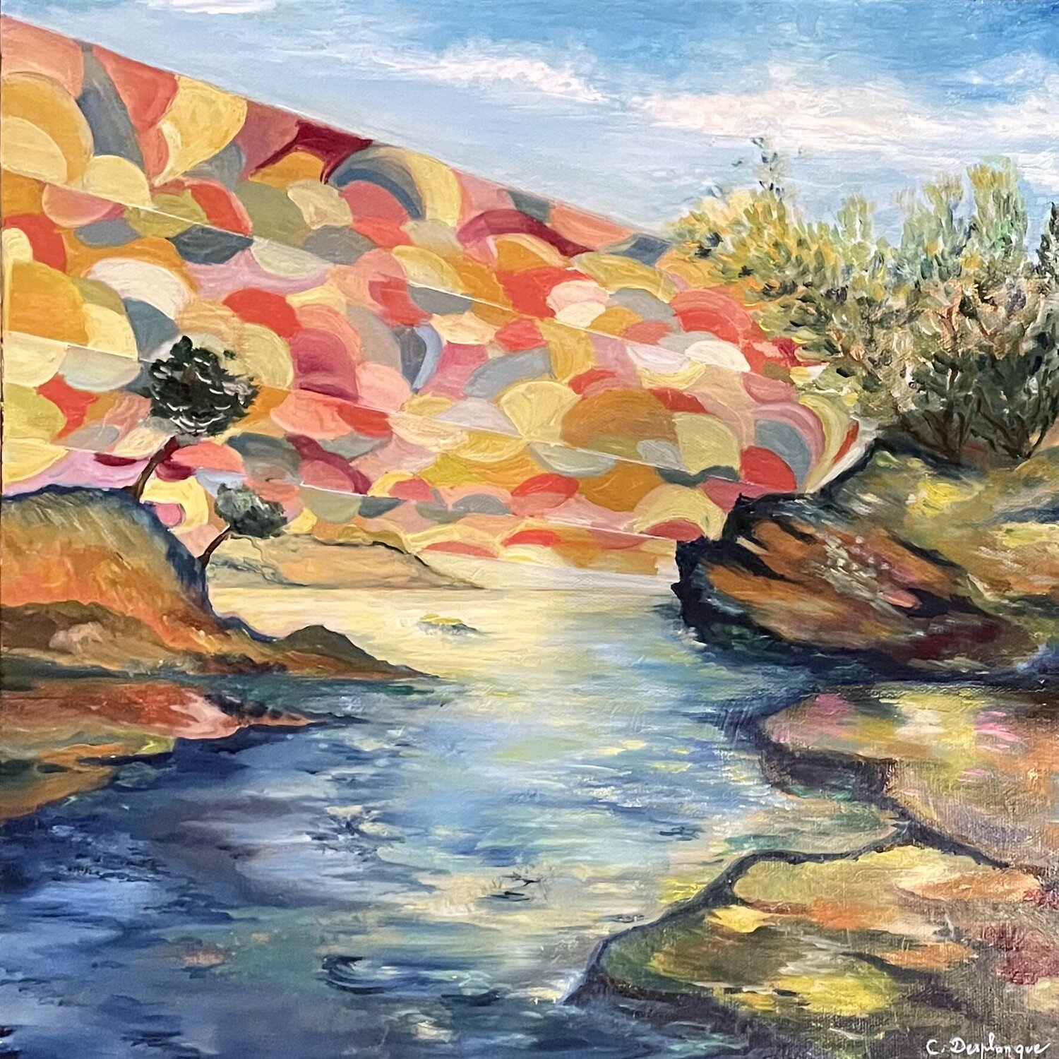 La cascade d occitanie Christine desplanque