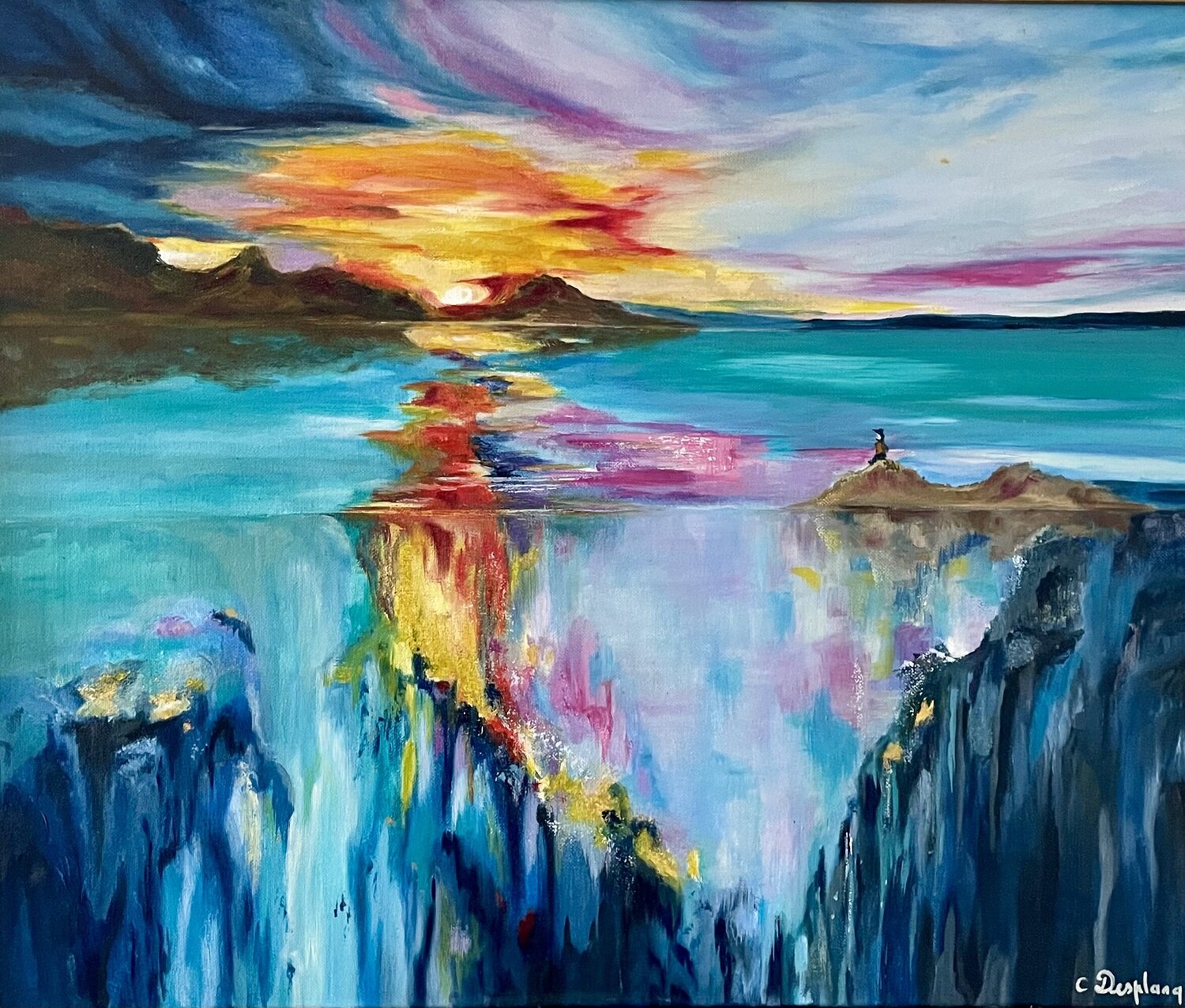 Beauté du soleil levant Christine desplanque