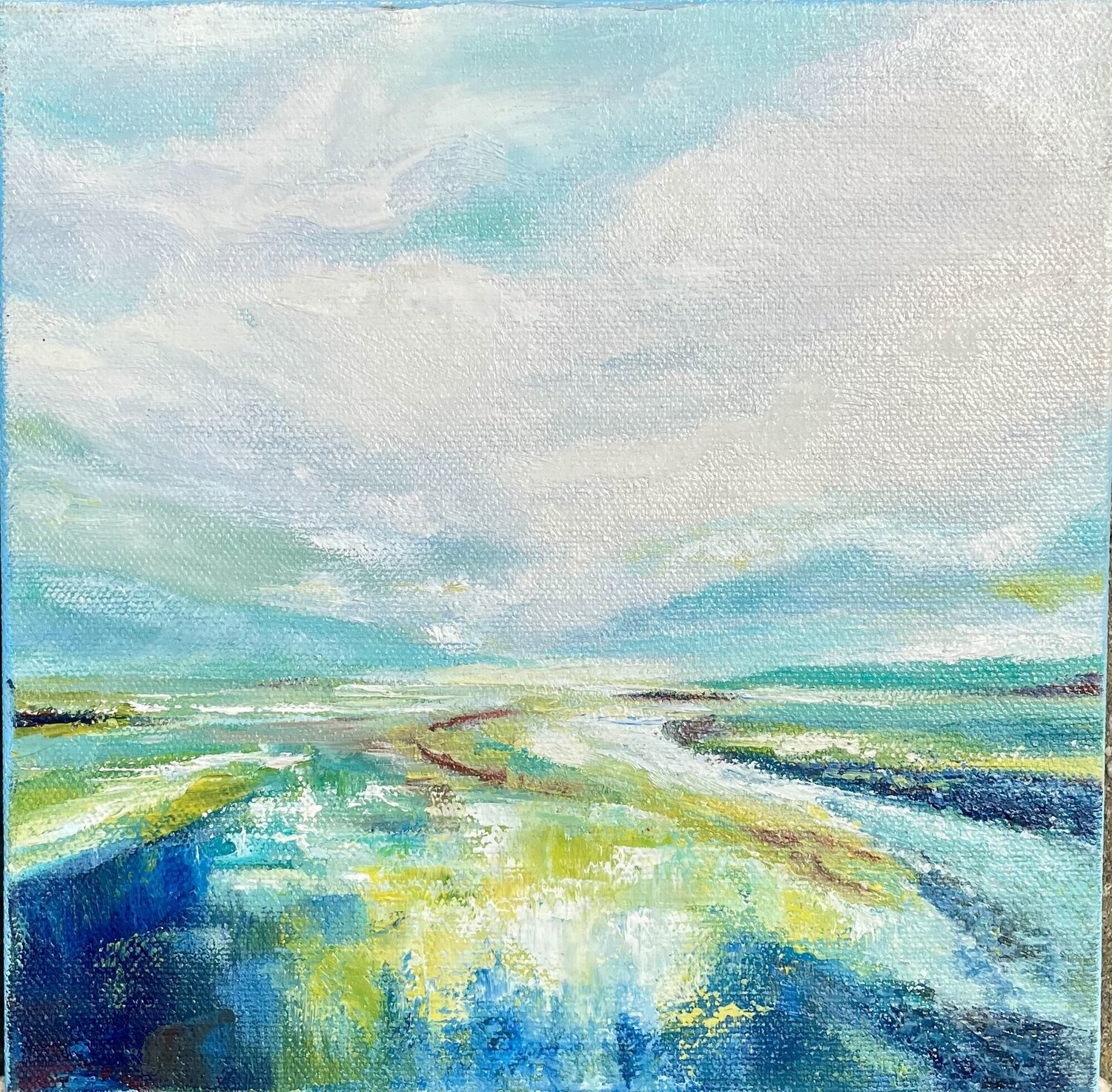 Vue bleue Christine desplanque