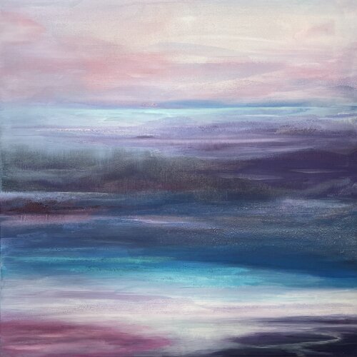 Morgenstimmung über dem See§ van Adrian Müller, Schilderij te koop op Singulart