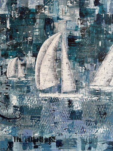 The Boathouse by Florian Arendt, Painting for Sale on Singulart