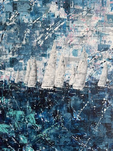 Sailboat Regatta 8 by Florian Arendt, Painting for Sale on Singulart