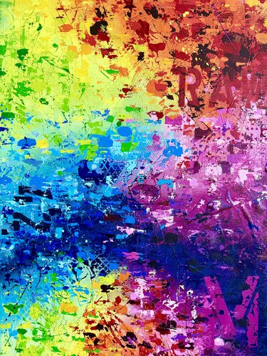 Color splash by Florian Arendt, Painting for Sale on Singulart