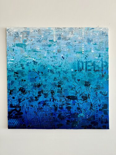 Deep blue by Florian Arendt, Painting for Sale on Singulart