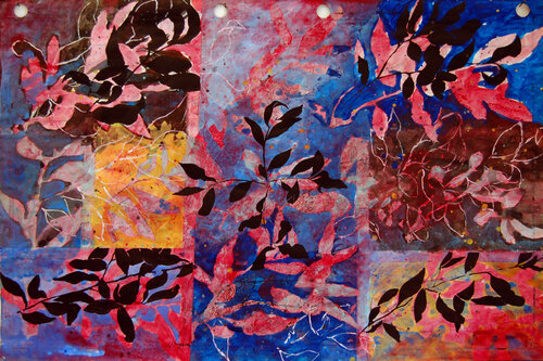 Effeuillage sur papier hollandais XX Jean-Jacques Pigeon