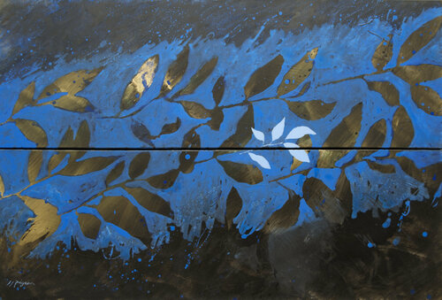 Effeuillage LXXI (diptyque) di Jean-Jacques Pigeon, Pittura in vendita su Singulart