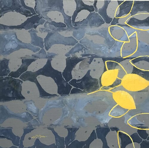 Effeuillage CVI di Jean-Jacques Pigeon, Pittura in vendita su Singulart