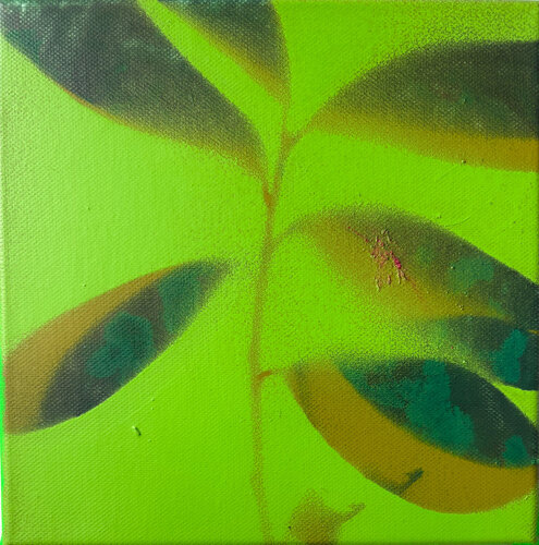 Amazonia détail 02 von Jean-Jacques Pigeon, Malerei kaufen auf Singulart