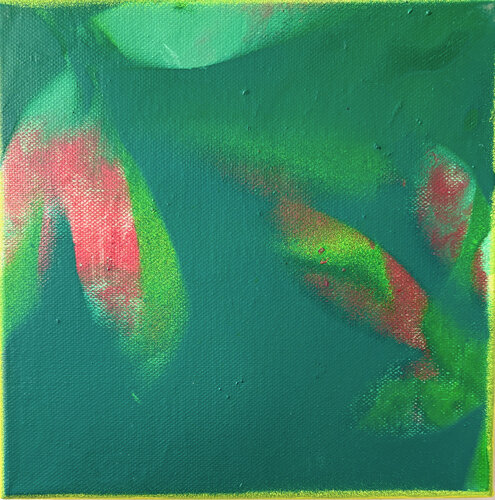 Amazonia détail 04 van Jean-Jacques Pigeon, Schilderij te koop op Singulart