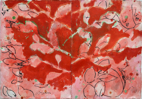 Peinture secrète (Éros effeuillage) XXXVIV de Jean-Jacques Pigeon, Pintura a la venta en Singulart