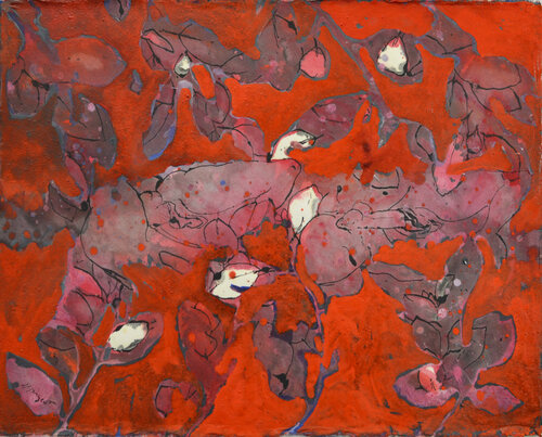 Peinture secrète (Éros effeuillage) XXI by Jean-Jacques Pigeon, Painting for Sale on Singulart