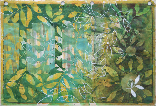 Effeuillage sur papier hollandais LIX by Jean-Jacques Pigeon, Work on Paper for Sale on Singulart