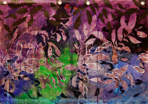 Effeuillage sur papier hollandais XIII Jean-Jacques Pigeon