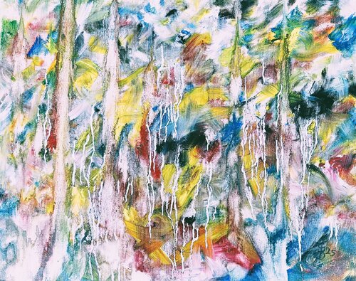 Farbgestöber von Bernd Stephanny, Malerei kaufen auf Singulart