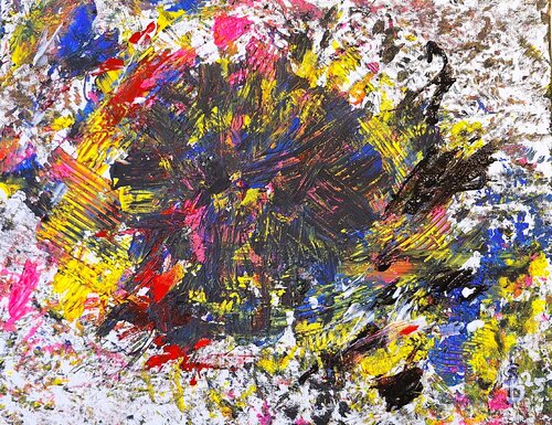 Schwarzes Loch von Bernd Stephanny, Malerei kaufen auf Singulart