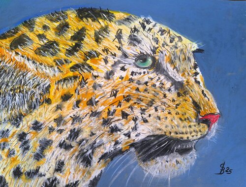 Der Leopard von Bernd Stephanny, Malerei kaufen auf Singulart