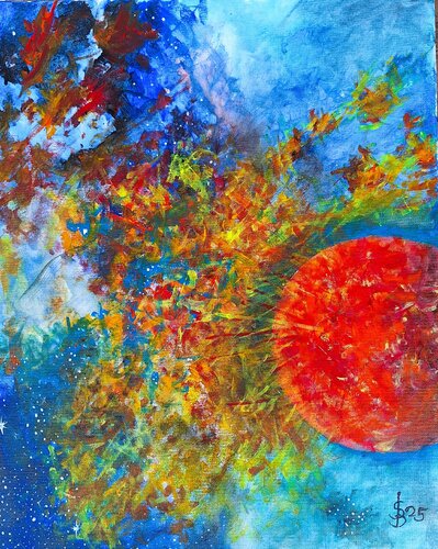 Kosmischer Nebel von Bernd Stephanny, Malerei kaufen auf Singulart