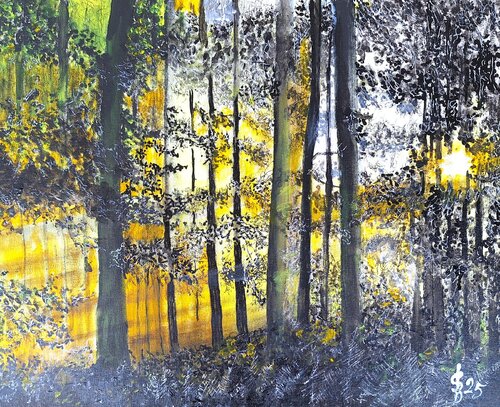 Im Wald von Bernd Stephanny, Malerei kaufen auf Singulart